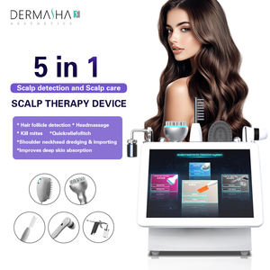 เครื่องวิเคราะห์<span class=keywords><strong>หนัง</strong></span><span class=keywords><strong>ศีรษะ</strong></span> Dermasha พร้อมอุปกรณ์นวดหนังศีรษะ 5 in 1 รุ่นปี 2025 เครื่องวิเคราะห์<span class=keywords><strong>หนัง</strong></span><span class=keywords><strong>ศีรษะ</strong></span>ไฟฟ้าสำหรับดูแลเส้นผม - Product Image 5