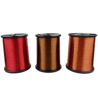 Fil de bobinage en aluminium émaillé rond pour moteur de ventilateur de plafond, conducteur solide 130-220C