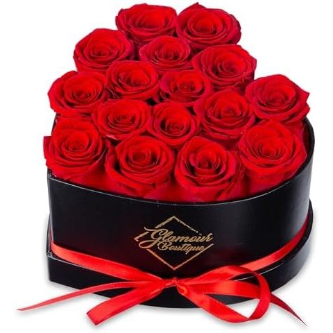 16 roses rouges