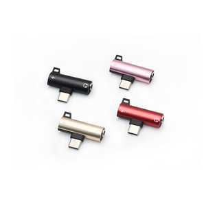 Hot bán Chất lượng cao 2 trong 1 <span class=keywords><strong>USB</strong></span> Type-C đến 3.5 mét âm thanh <span class=keywords><strong>USB</strong></span> C Adapter headphone Charger Adapter cho điện thoại di động - Product Image 6