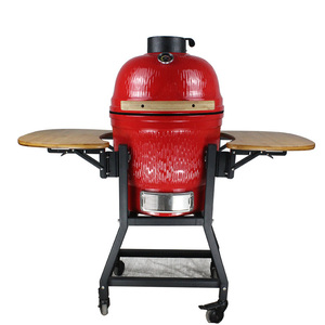 Parrilla Kamado <span class=keywords><strong>de</strong></span> Cerámica Moderna para Barbacoa, Color Verde Huevo, 18 Pulgadas, Carbón Vegetal para Exteriores, Oxígeno para Barbacoa, Parrilla <span class=keywords><strong>de</strong></span> Carbón Vegetal <span class=keywords><strong>Casera</strong></span> - Product Image 2