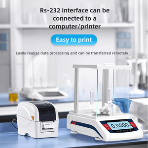 मूल 1/10,000 0.1 मिलीग्राम सोने के गहने के लिए 1/1,000 1 मिलीग्राम सटीकता प्रयोगशाला संतुलन" - Product Image 3