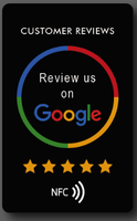 Custom Printing NFC 213/215/216 Review Tap Card Smart RFID Sticker Tag for Facebook TIKTOK Google Review Social Media