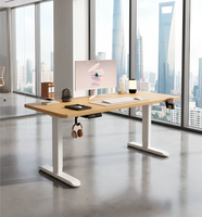 Bureau d'ordinateur réglable en bois DGT CD-01