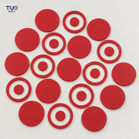 Coussinet adhésif en silicone transparent simple face pour meubles, pare-chocs antidérapant, réparation de montres, joint résistant aux hautes températures