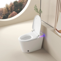 Toilette Bidet One Piece Intelligente Exclusive avec Capteur Automatique Toilette Intelligente en Céramique pour Salle de Bain