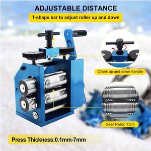 Outils d'orfèvre, <span class=keywords><strong>laminoir</strong></span> à bijoux, <span class=keywords><strong>laminoir</strong></span> à froid, <span class=keywords><strong>laminoir</strong></span> <span class=keywords><strong>manuel</strong></span>, façonneur de bracelets, <span class=keywords><strong>laminoir</strong></span> combiné, laminateur - Product Image 3