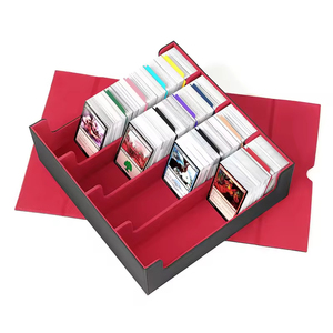 Scatola Porta <span class=keywords><strong>Carte</strong></span> da 2400 Posti per Poke Mon Yugioh One Piece TCG Organizzatore di <span class=keywords><strong>Carte</strong></span> Collezionabili con Blocco RFID e Chiusura a Bottone - Product Image 5