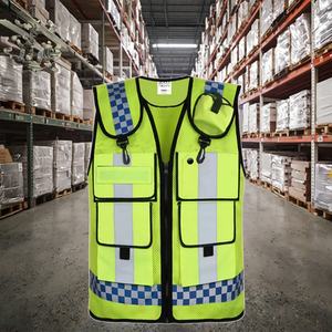 Chaleco de Seguridad Reflectante Personalizable y Transpirable con Múltiples Bolsillos para Trabajo en Exteriores y Tráfico - Product Image 5