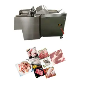 בשימוש נרחב בשר רטוש כלי עוף מגרסה עם ידיות קפוא בשר עיבוד מכונת קפוא בשר חיתוך קוביית קאטר