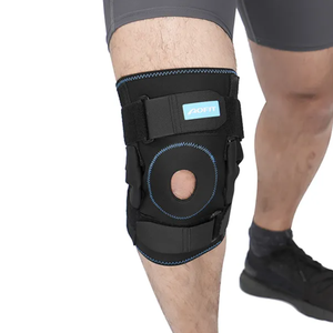 Rodilleras ortopédicas médicas ajustables Soporte <span class=keywords><strong>Ortesis</strong></span> <span class=keywords><strong>articulada</strong></span> Rodillera con doble bisagra - Product Image 2