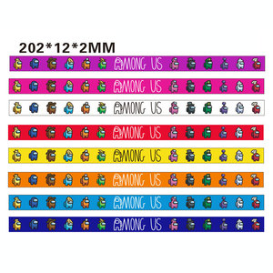 Braccialetti in Gomma Personalizzati con Nome del Gioco Among Us per Festa di Compleanno - Product Image 5
