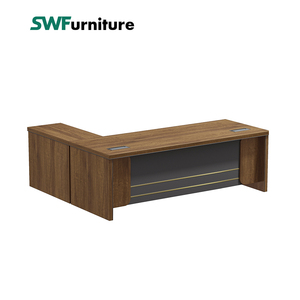 Table de bureau d'affaires de luxe moderne: conception de poste de travail élégante pour les besoins de meubles commerciaux - Product Image 1
