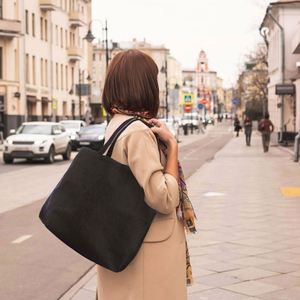 Custom Fashion Daily Essentials Shopping <b>Large</b> Capacity Canvas Tote Bag With External Pocket Top Zipper Closure - Product Image 6