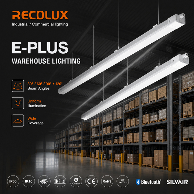 165lm/W LED IP65 Waterproof Aluminium Linear Light with Multi-Beam Angle & 5-Year Warranty-Wholesale Price for Warehouse