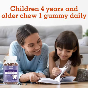 Fourniture d'usine du meilleur supplément de vitamine <span class=keywords><strong>D3</strong></span> en calcium et des os solides et des dents saines Vitamine gommeuse pour enfants - Product Image 4