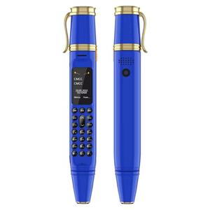 Téléphone portable BM111 de style stylo, double SIM en veille, voix magique, composeur Bluetooth, caméra arrière, radio FM, petit ventilateur, bouton téléphone portable 2G - Product Image 1