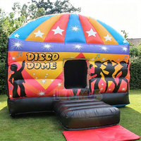 Château Gonflable Disco pour Enfants et Adultes, Bouncer Gonflable TikTok pour Location de Fête