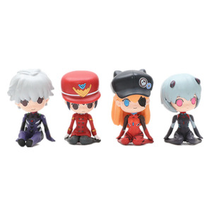 Nouvel ensemble de 7 figurines assises version Q Asuka <span class=keywords><strong>Ayanami</strong></span> <span class=keywords><strong>Rei</strong></span> EVA Anime - Product Image 2