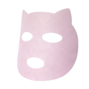 Facial mask material customized pattern design sheet mask high liquid absorption facial paper sheet mask