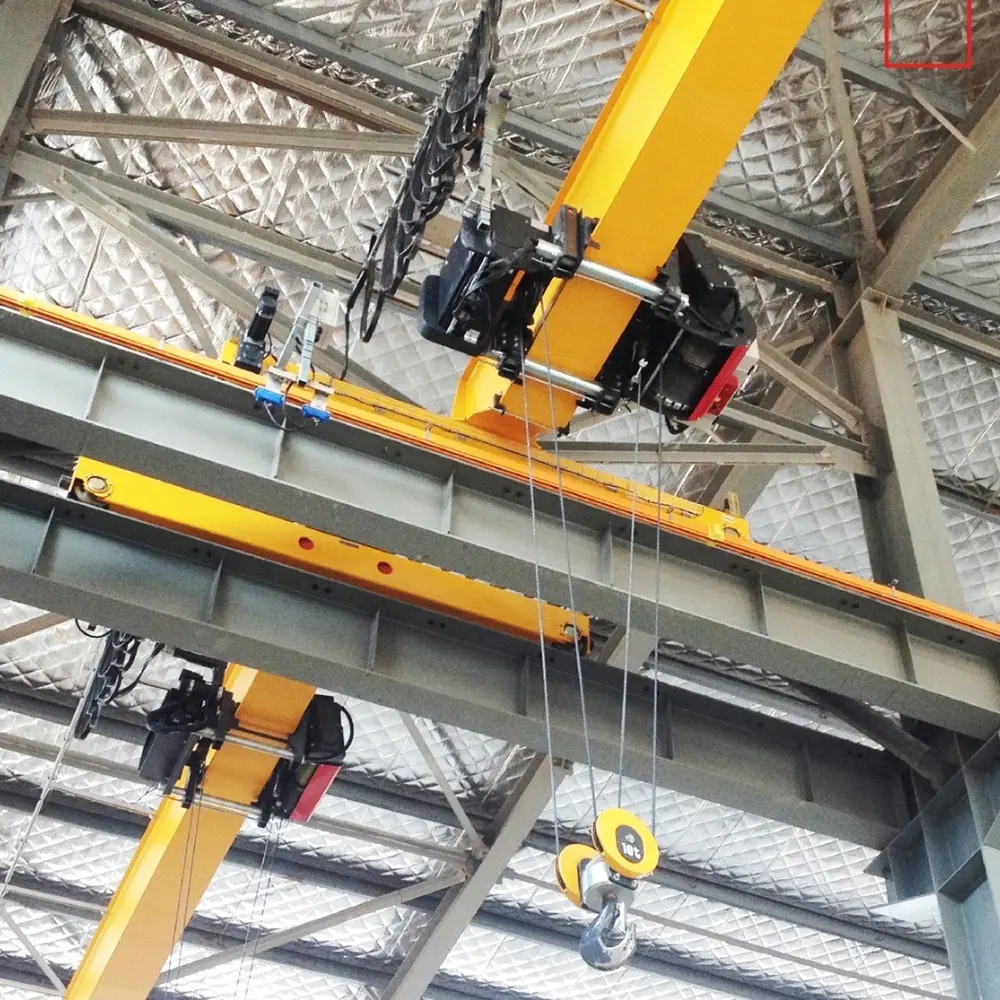 Single Girder Overhead Crane Single Beam Bridge Overhead Cranes Full Certificated Crane Used for Indoor Workshop