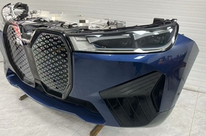 Kit de Carrocería Original de <span class=keywords><strong>Segunda</strong></span> <span class=keywords><strong>Mano</strong></span> para <span class=keywords><strong>BMW</strong></span> <span class=keywords><strong>IX</strong></span> XDrive 40, Corte de Nariz, Labio de Parachoques Delantero, Faros Delanteros, Reemplazo de Parachoques - Product Image 5