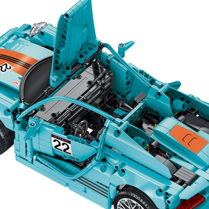 XMORK 1 14 918 Spyder Auto Sportiva Edizione Limitata Blu Tiffany, Blocchi da Costruzione - Product Image 3