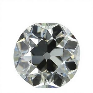 Diamante Natural Certificado de Corte Europeo Antiguo de 1.00 Quilates, Claridad VS, 6.45 mm, Color Amarillo Degradado, Forma Única - Product Image 1