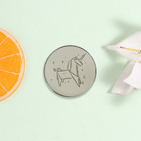1 Pezzo Spilla Rotonda Personalizzata con Stampa, Prezzo all'Ingrosso, con Motivi Cartoon, Citazioni Ispirazionali, Figure di Animali e Piante, Bandiere, Bande e Distintivi Medici