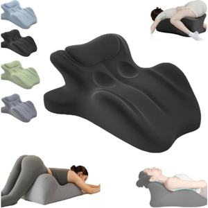 Oreiller <span class=keywords><strong>Spark</strong></span> 27 degrés pour couples, oreiller de lit multifonctionnel en mousse pour couples, soutien ergonomique pour la posture assise et allongée pour le sexe - Product Image 1