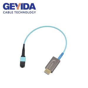 Cable óptico activo AOC MPO Conector Larga distancia PVC LSZH Material Comunicación de telecomunicaciones FTTH/WiFi/LAN - Product Image 2