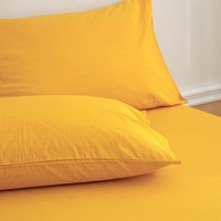 Funda de Almohada de Algodón Orgánico Tejido para un Sueño Profundo y Saludable, Antiestática y Ecológica, para Hospitales y Hoteles