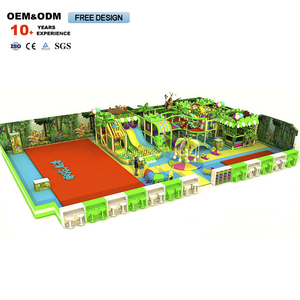 Jungle Series Indoor Commercial Soft Foam Dream Park <b>Trampoline</b> Slides Kids' Modular Playground Amusement Facilities - Product Image 4