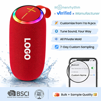 Altavoces Portátiles al por Mayor, Diseño Colorido, Personalización de Marca, Luz RGB, Regalo para Fiestas al Aire Libre