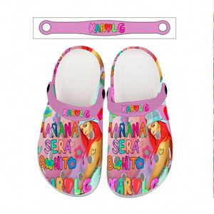 Arol-zuecos <span class=keywords><strong>de</strong></span> enfermera con diseño personalizado, zapatos ligeros antideslizantes para jardín, impermeables - Product Image 5