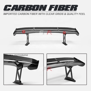 Aileron arrière NISSAN R35 GTR 08-17, style VC en fibre de carbone personnalisé, 1700 mm, simple niveau, accessoire automobile fabriqué en Chine - Product Image 4