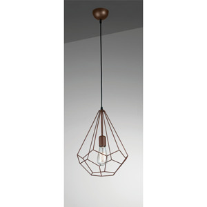 Lámpara de araña CORTEN DIAMOND - 1XE27 - Product Image 1