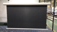 Nouvelle annonce : Écran de projection électrique 4K ALR Black Crystal à tension par languettes, motorisé de luxe, montage mural/plafond, format 16:9