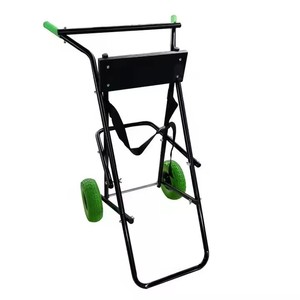Carro de mano de acero de dos ruedas duradero y transportador de motor de barco fuera de borda para curricán - Product Image 3