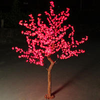 Realistische künstliche Kirsche Sakura Baum LED-Beleuchtung für Innen-/Außen garten Dekor Weihnachts ferien Beleuchtung Park dekorativ