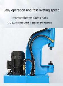 Machine à riveter de haute qualité pour garnitures de frein pneumatiques de voiture et de moto, machine à sertir de cadre - Product Image 4