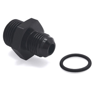 Adaptateur de refroidisseur d'huile pour modification automobile AN6-M1815, raccord de conduite de carburant AN6 mâle vers M18×1.5, connecteur de tuyau d'huile en aluminium CNC - Product Image 1