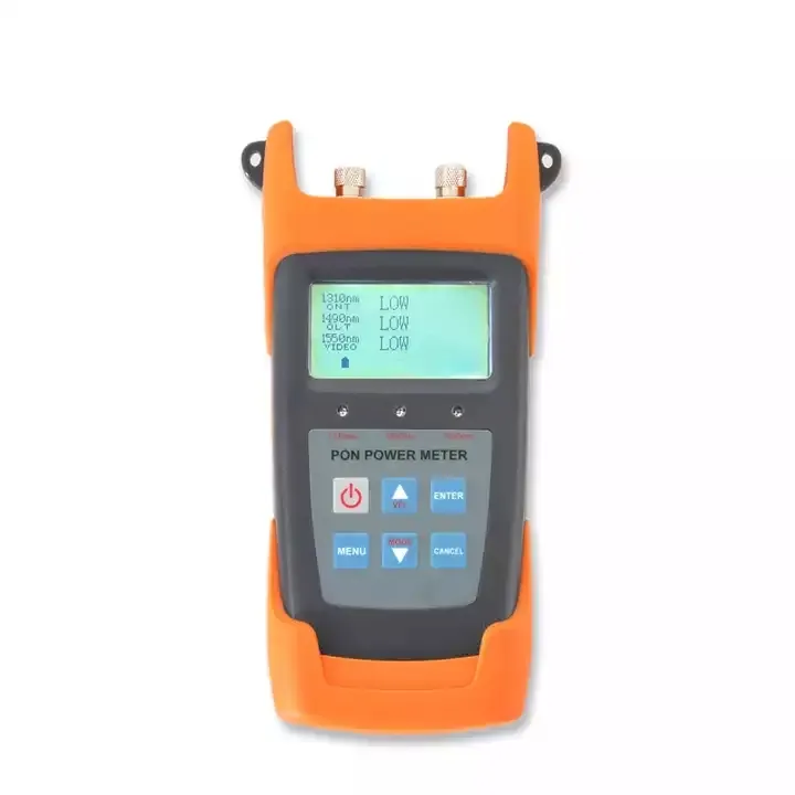 FFS313 Optical PON Power Meter 1310/1490/1550 nm VFL EPON GPON XPON OLT ONU PON Meter Test Tool Network Cable