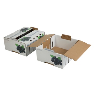 Frutas Manzanas <span class=keywords><strong>Naranjas</strong></span> Arándano Cereza Aguacate Embalaje Caja de cartón 1000 Cajas de arándanos por 5 libras 10 libras - Product Image 1