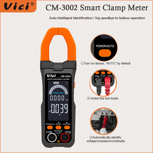 Vicimeter CM-3002 Ac Dc Ampère 6000 Telt Kleur Oversized Display Automatische Klemmeter - Product Image 3