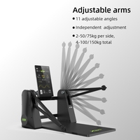 Estación de Fitness Comercial Xburn GYM Master, Máquina de Gimnasio Metálica con Resistencia Digital Inteligente para Entrenamiento Integral, Pila de Pesas de 150 kg