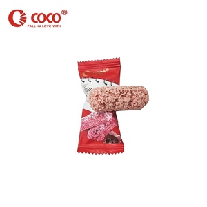 COCO 400g Morango Aveia Chocolate Barras de Chocolate Leite com Sabor Doce Biscuit Padrão Doces em Embalagem A Granel Forma Sólida - Product Image 6