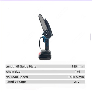 Motosierra de motor sin escobillas industrial y agrícola para el hogar con sierras de alta eficiencia con batería de litio - Product Image 4