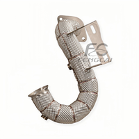 Tuyau de descente droit isolé en acier inoxydable pour Mercedes Benz W177 A180 A200 1.3T M282 – Amélioration des performances des échappements