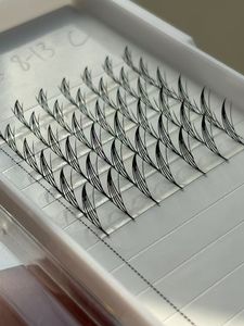 Premade Volume Fans Cils À Plumes Nouveau Design Doux 0.07 Fluffy Comic Spire Extensions De Cils En Gros Cachemire Tour cils - Product Image 5